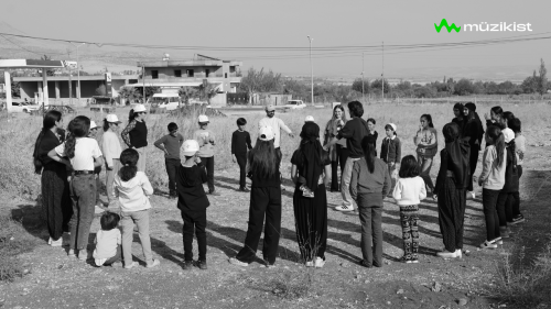 Müzikist Adıyaman Kömür'deydi