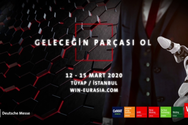 12-15 Mart 2020 de Win Euro Asia Fuarındayız.