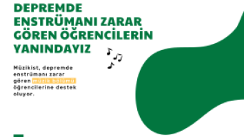Depremzede Öğrenciler İçin Enstrüman Destek Programı