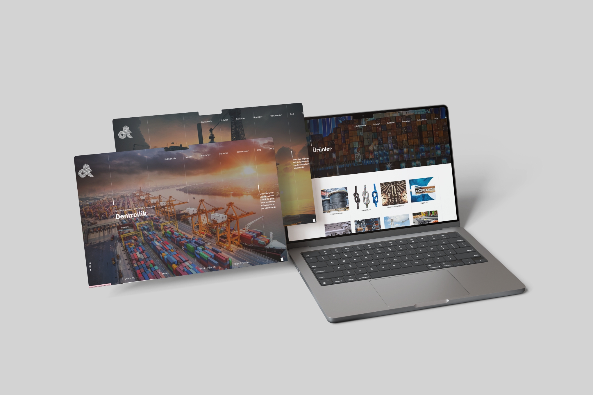Derin Tedarik Web Sitesi
