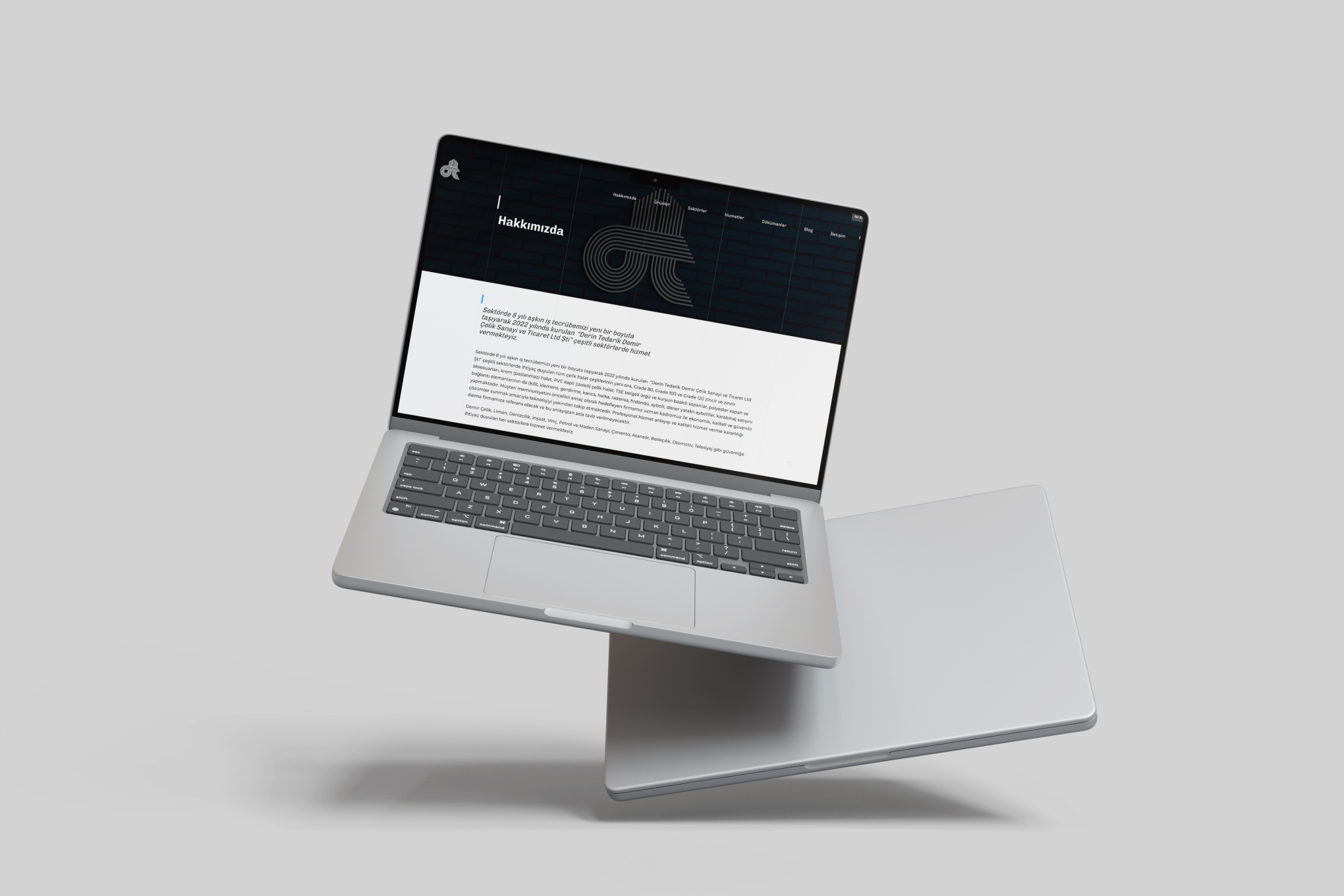 Derin Tedarik Web Sitesi