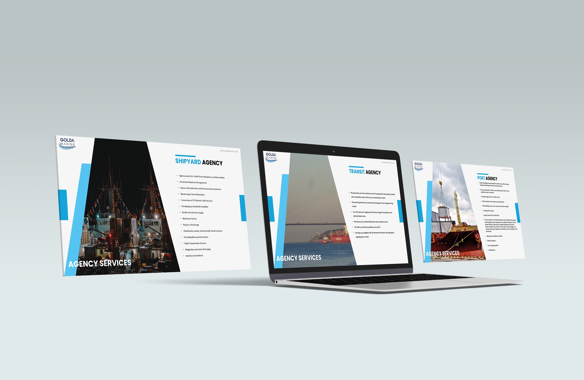 Golda Marine Prezentasyon Tasarımı
