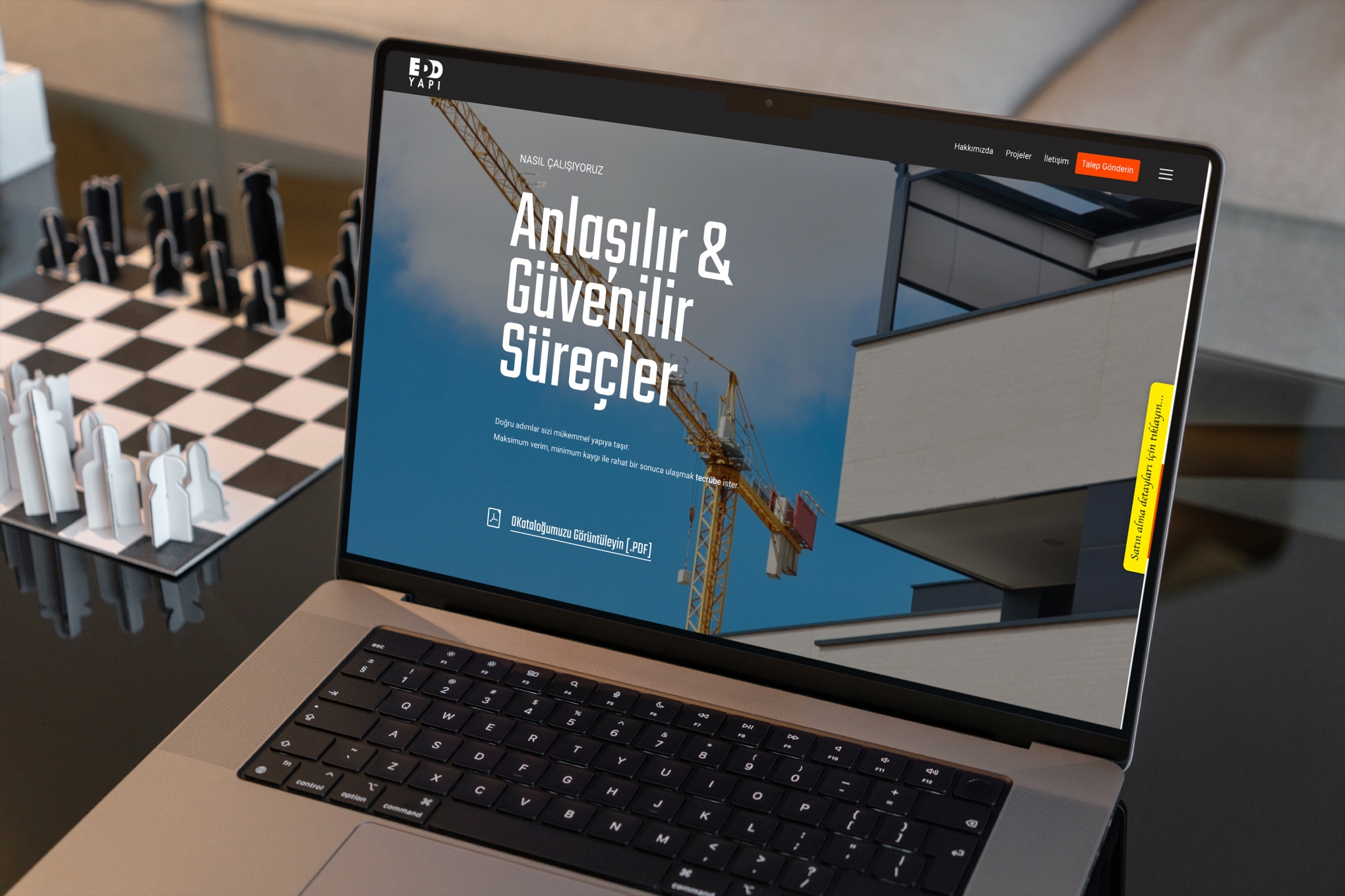 EDD Yapı Web Sitesi
