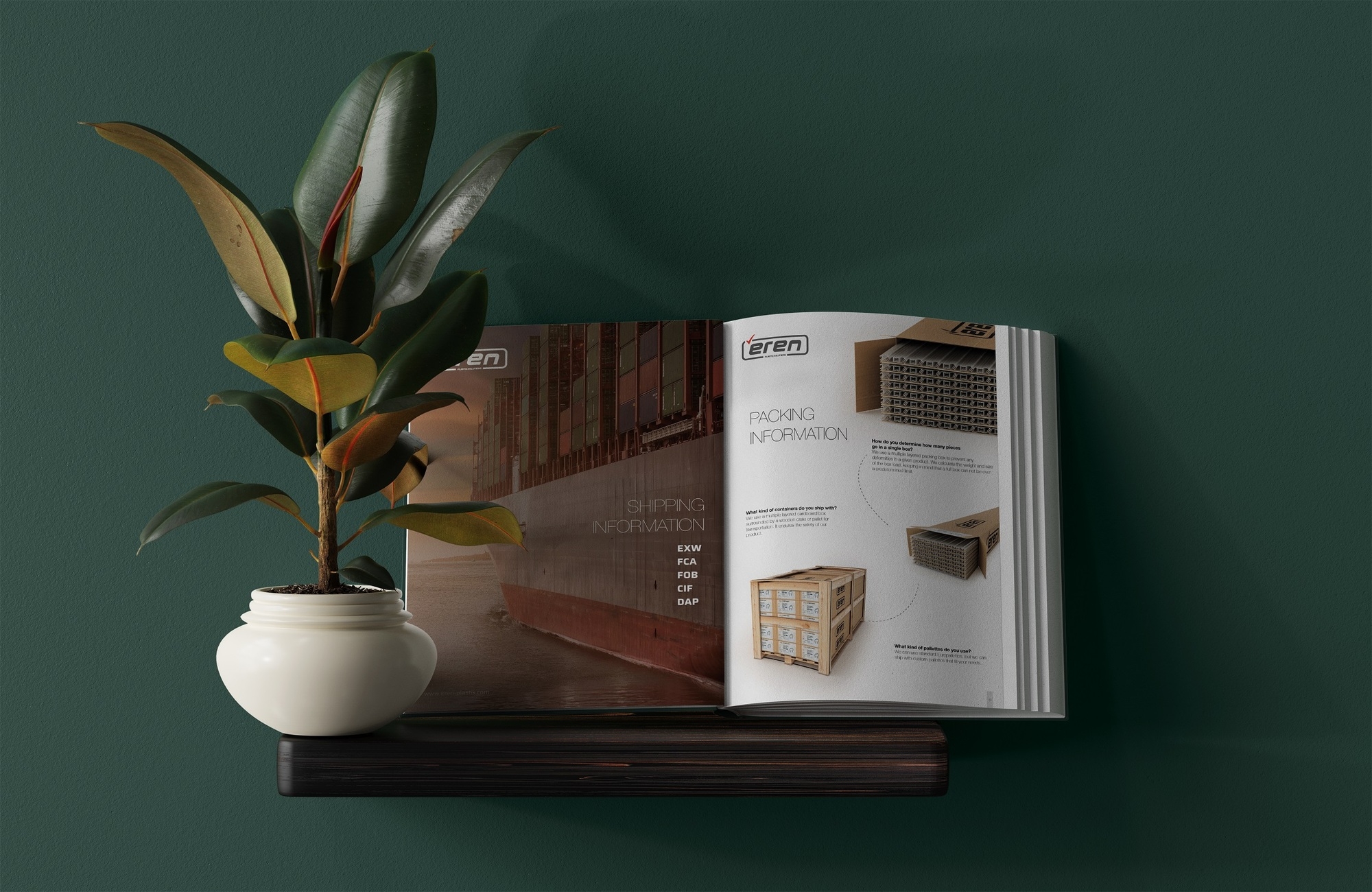 Eren Plastik Katalog Tasarımı
