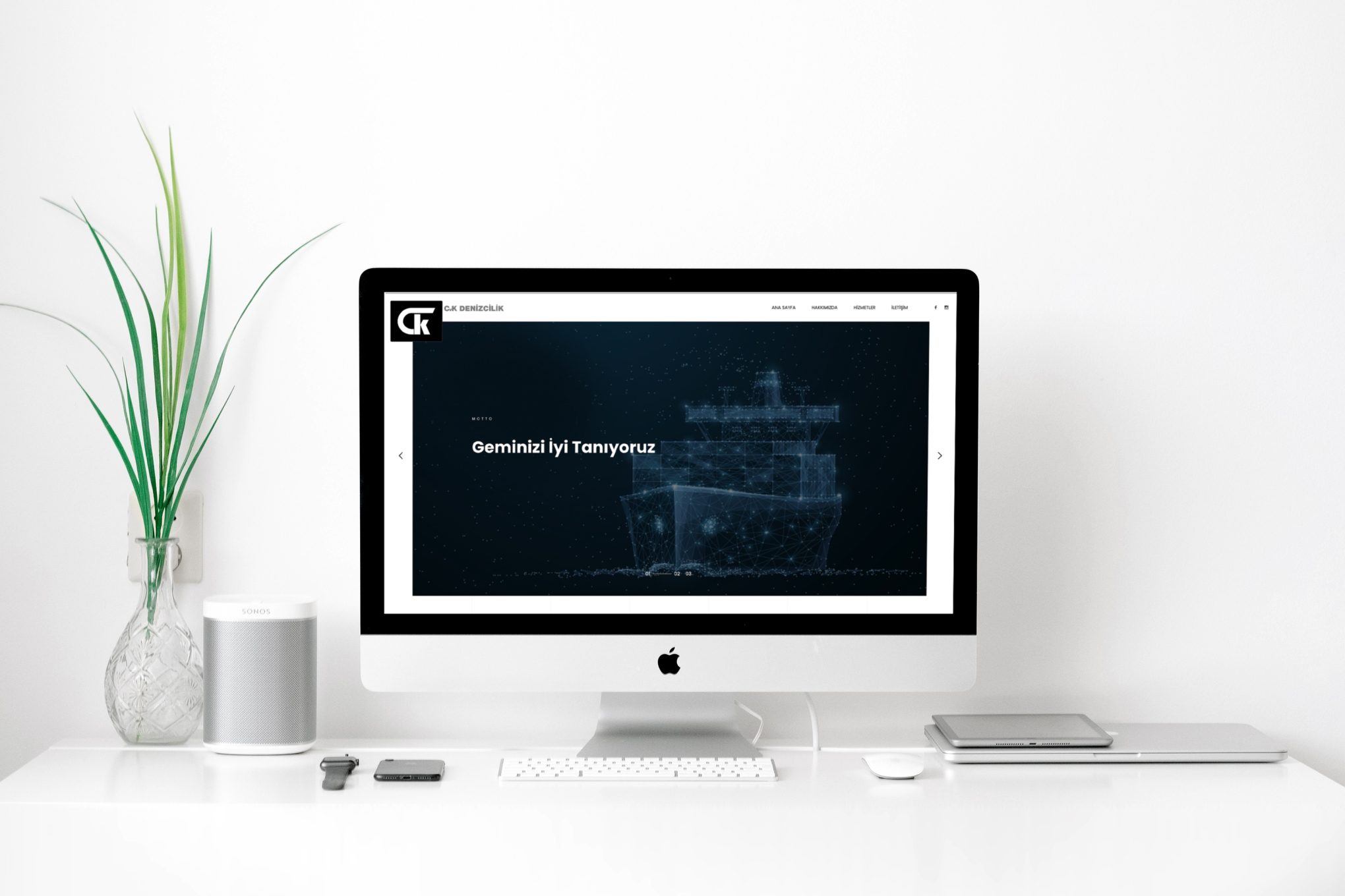CVK Denizcilik Web Sitesi