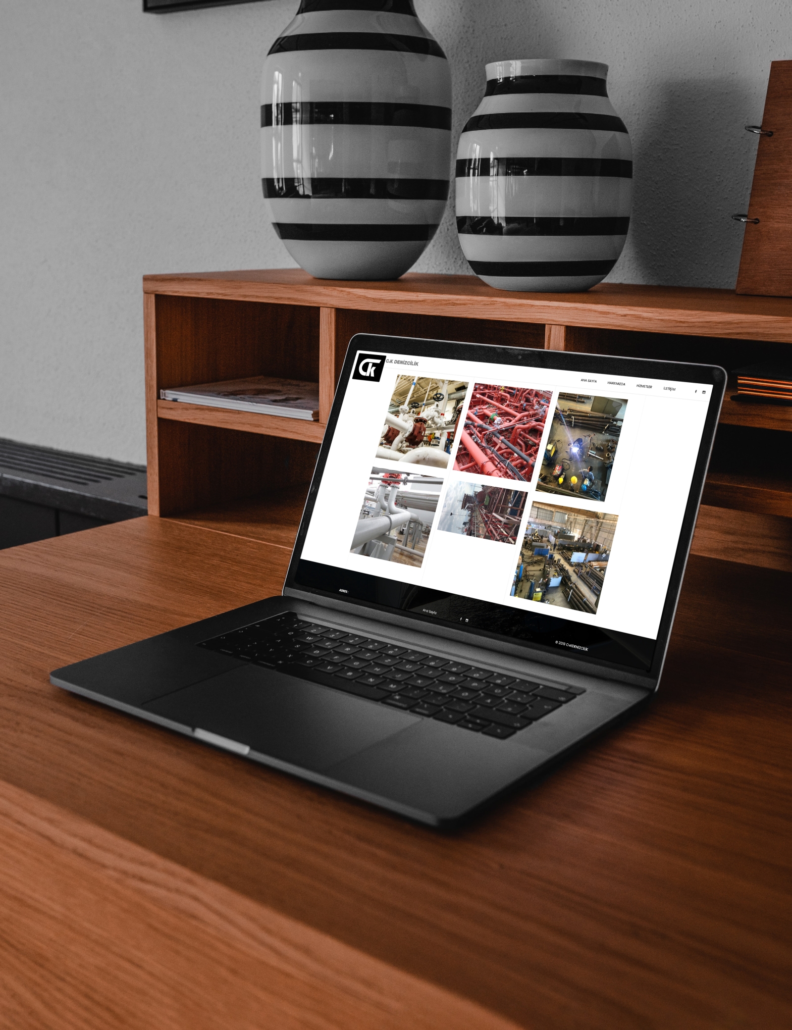 CVK Denizcilik Web Sitesi
