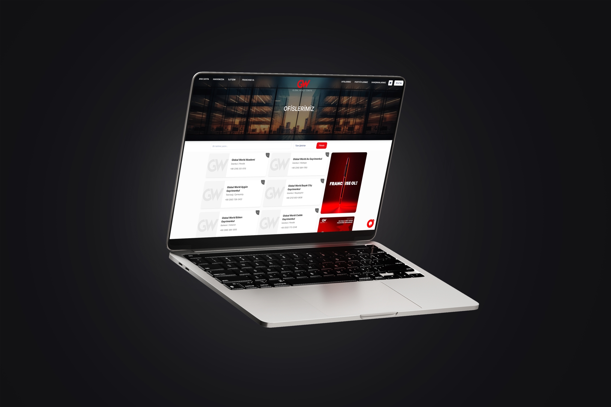  Global World Türkiye yeni web sitesi ile yayında!