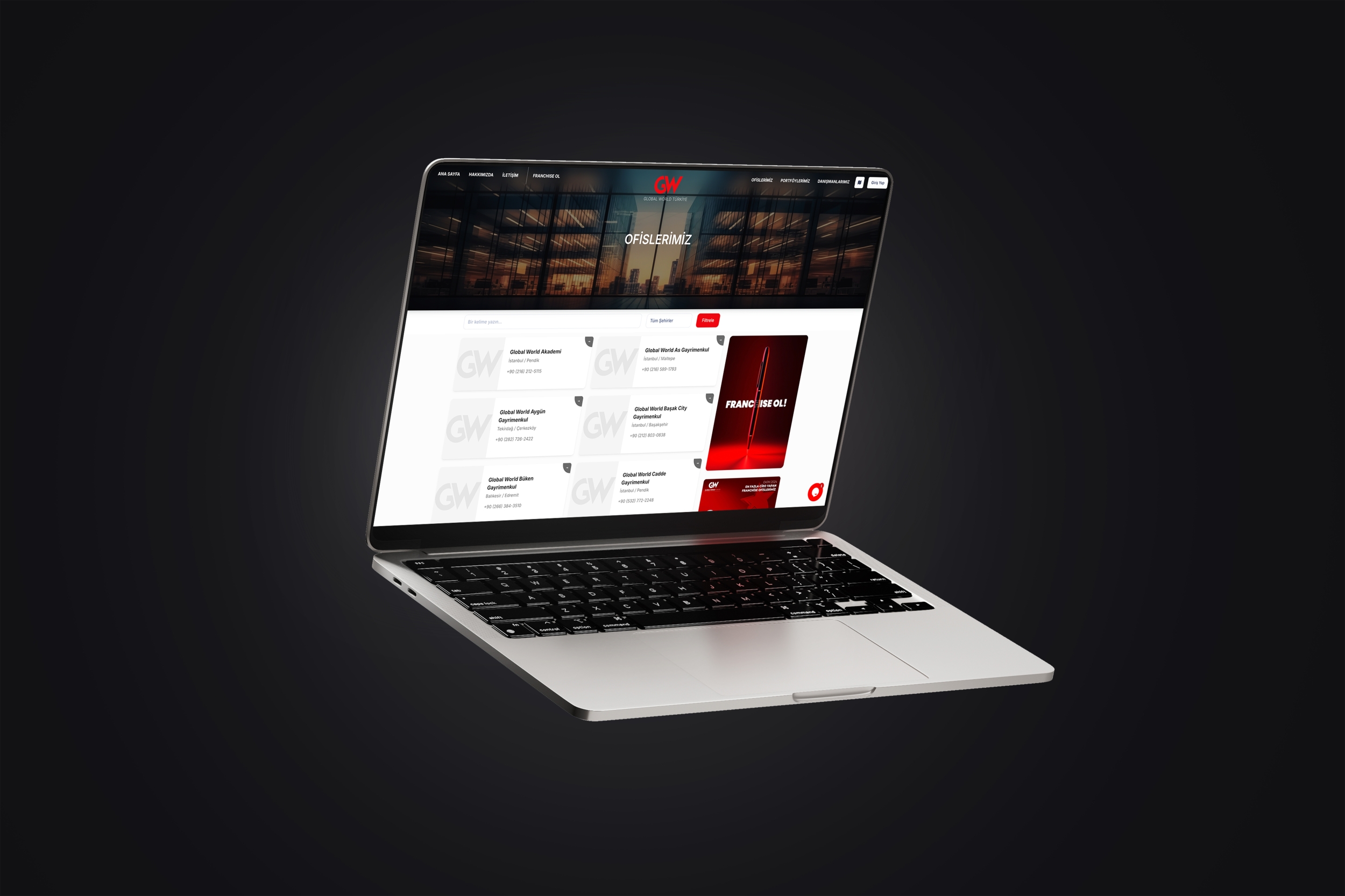  Global World Türkiye yeni web sitesi ile yayında!