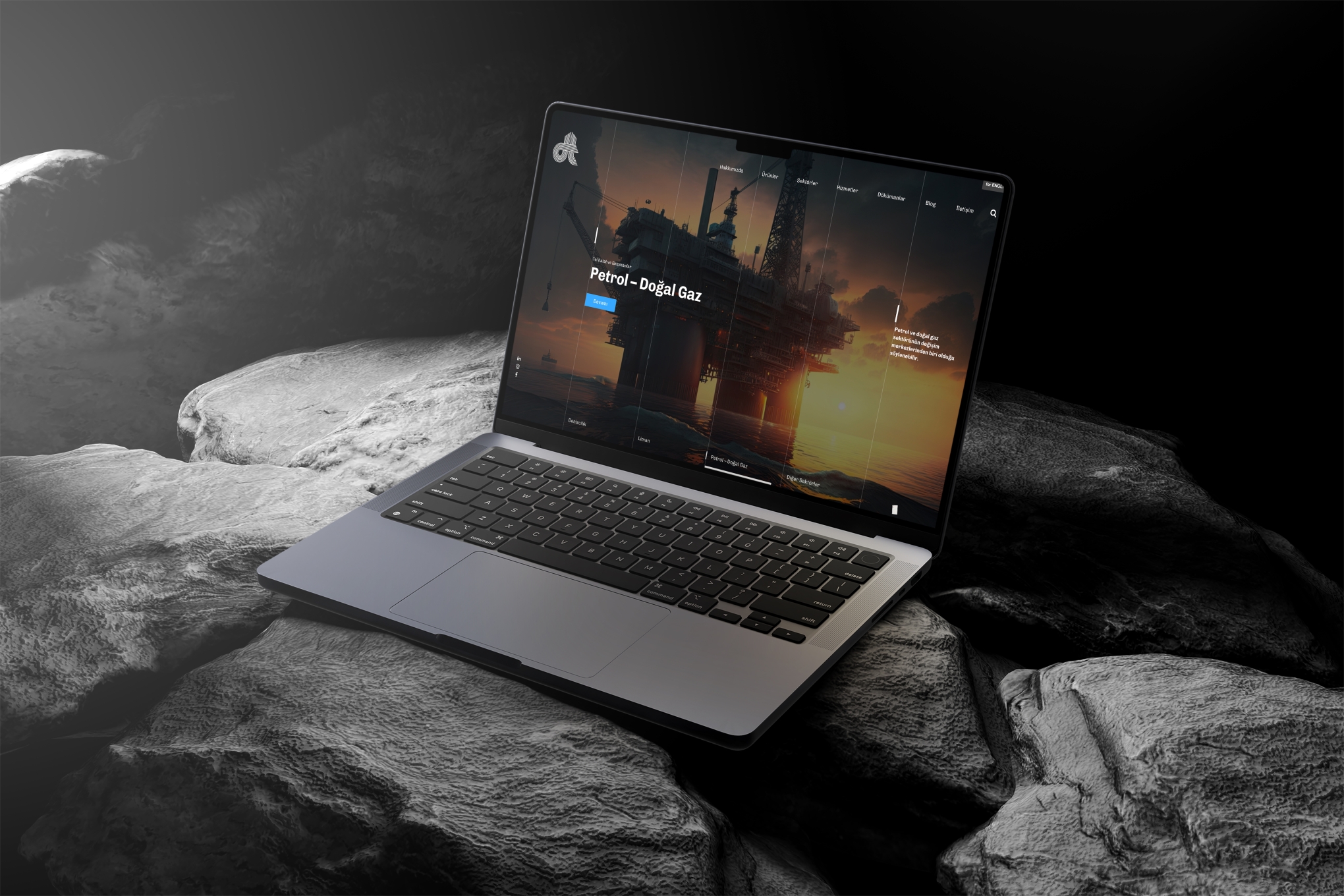 Derin Tedarik Web Sitesi