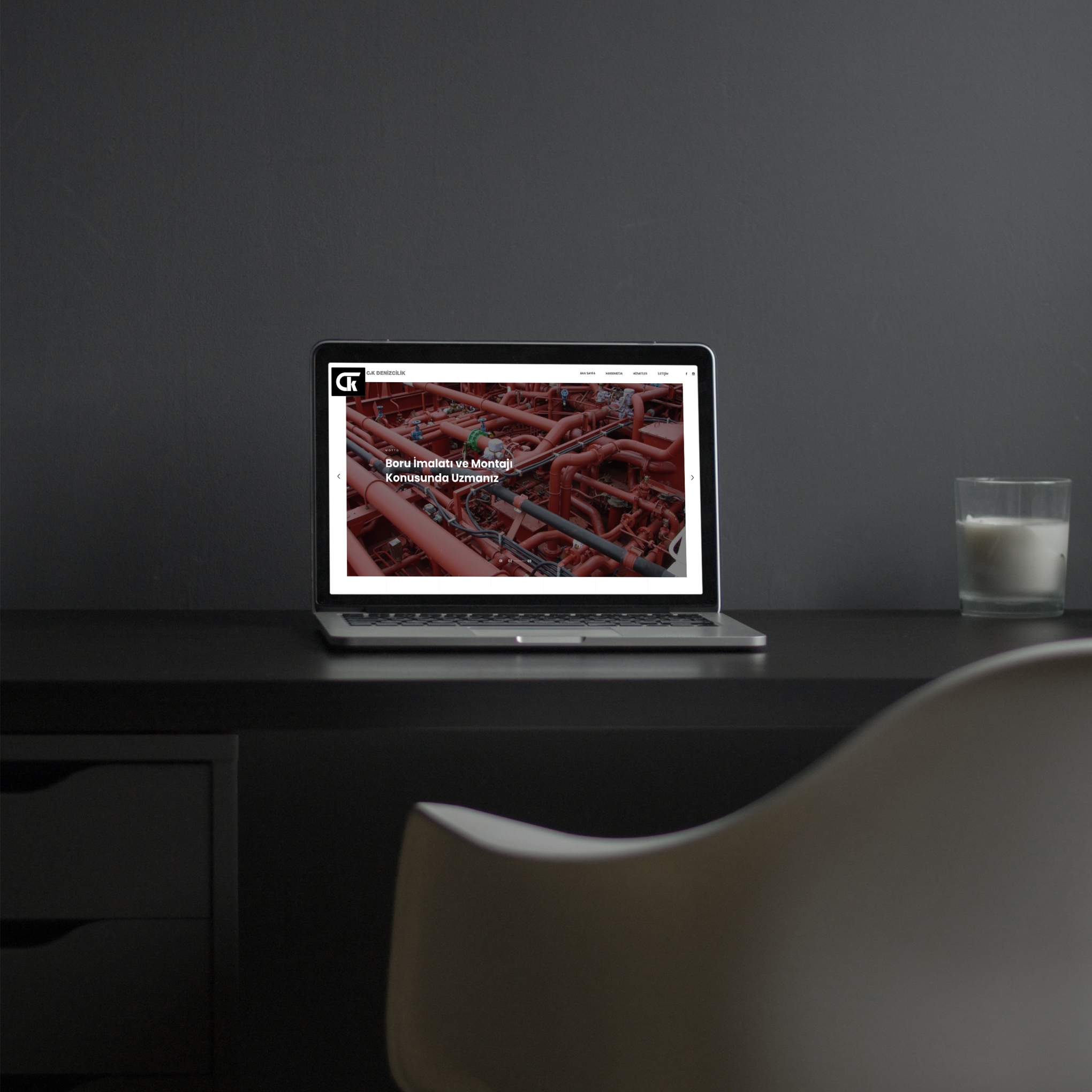 CVK Denizcilik Web Sitesi