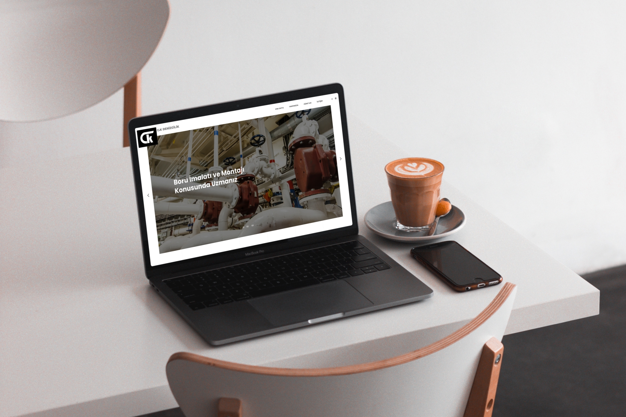 CVK Denizcilik Web Sitesi