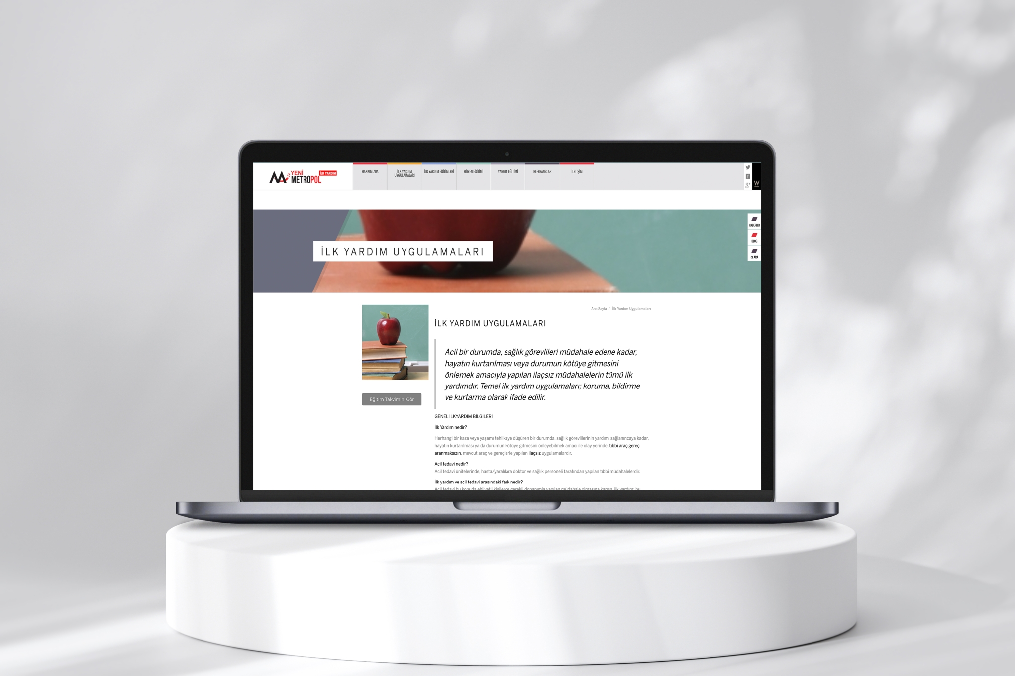 Yeni Metropol Web Sitesi