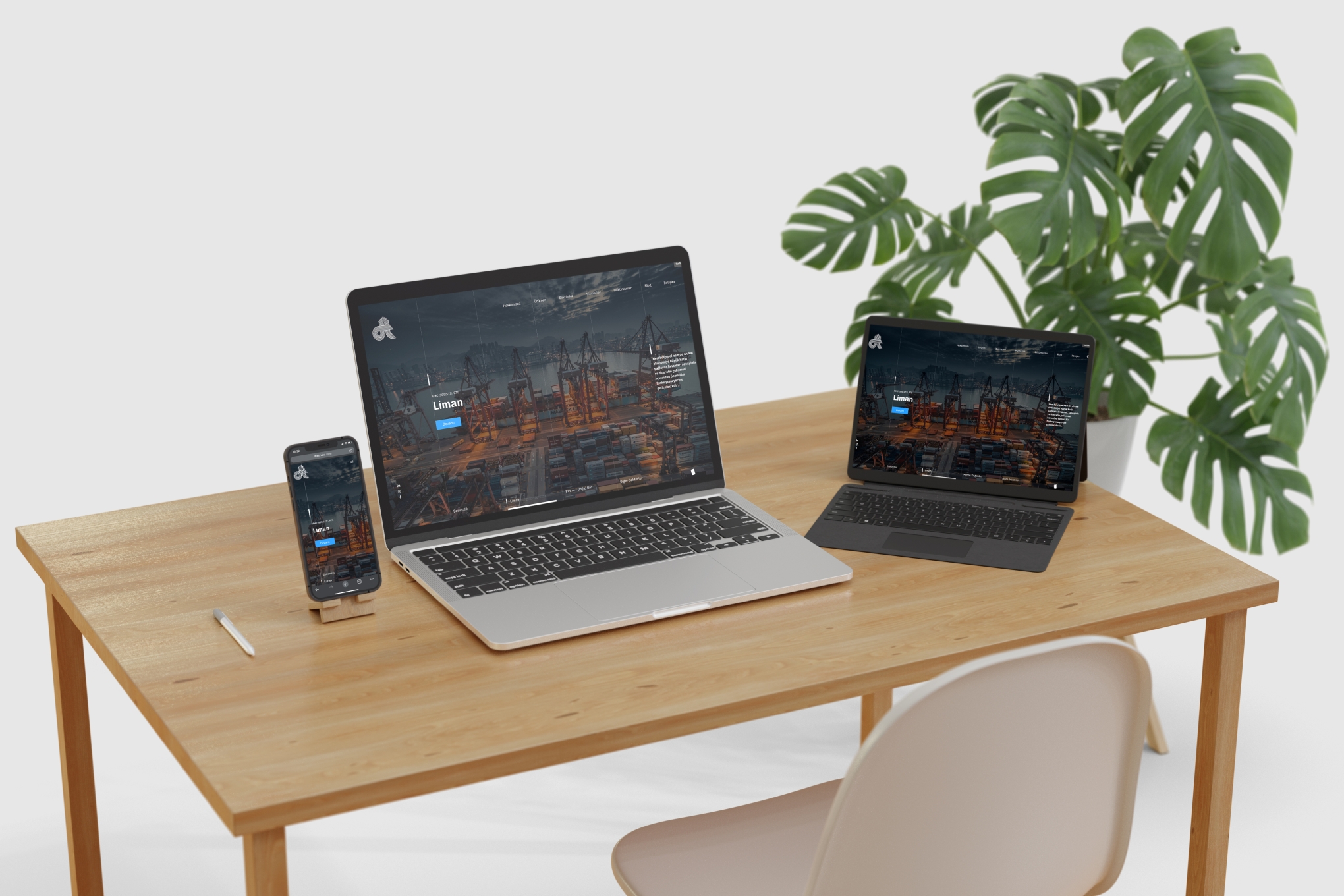Derin Tedarik Web Sitesi