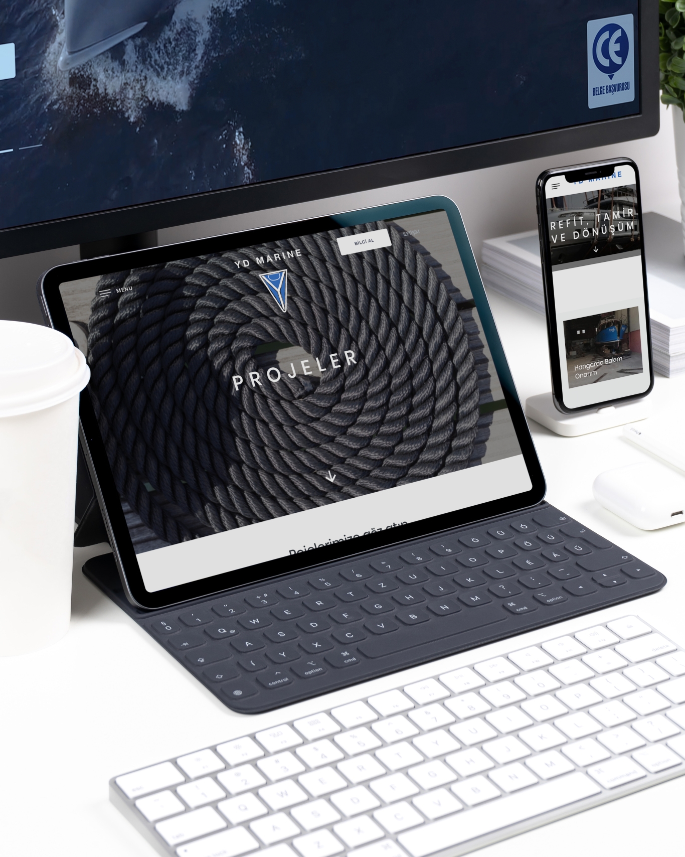 YD Marine Web Sitesi
