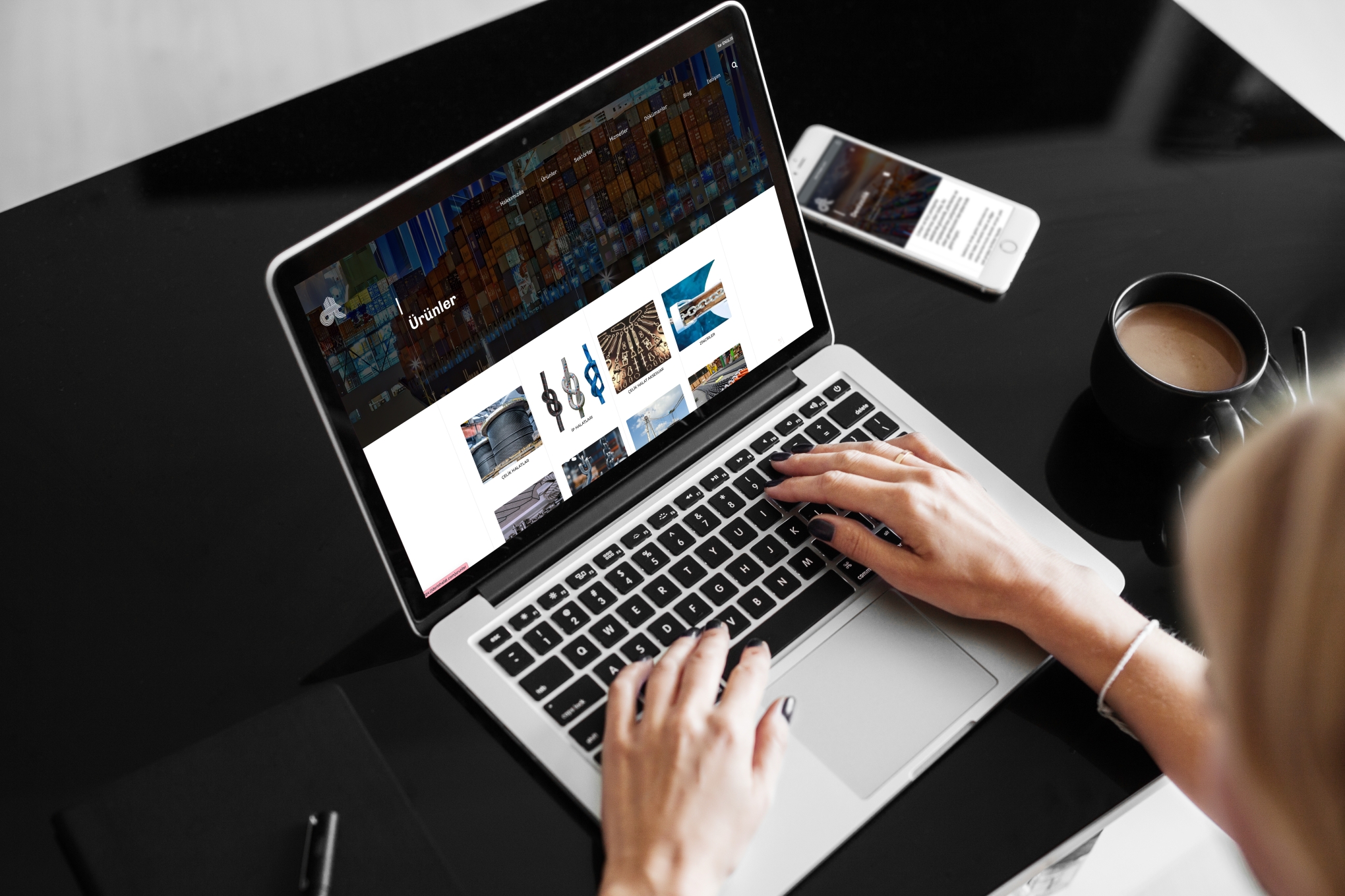 Derin Tedarik Web Sitesi
