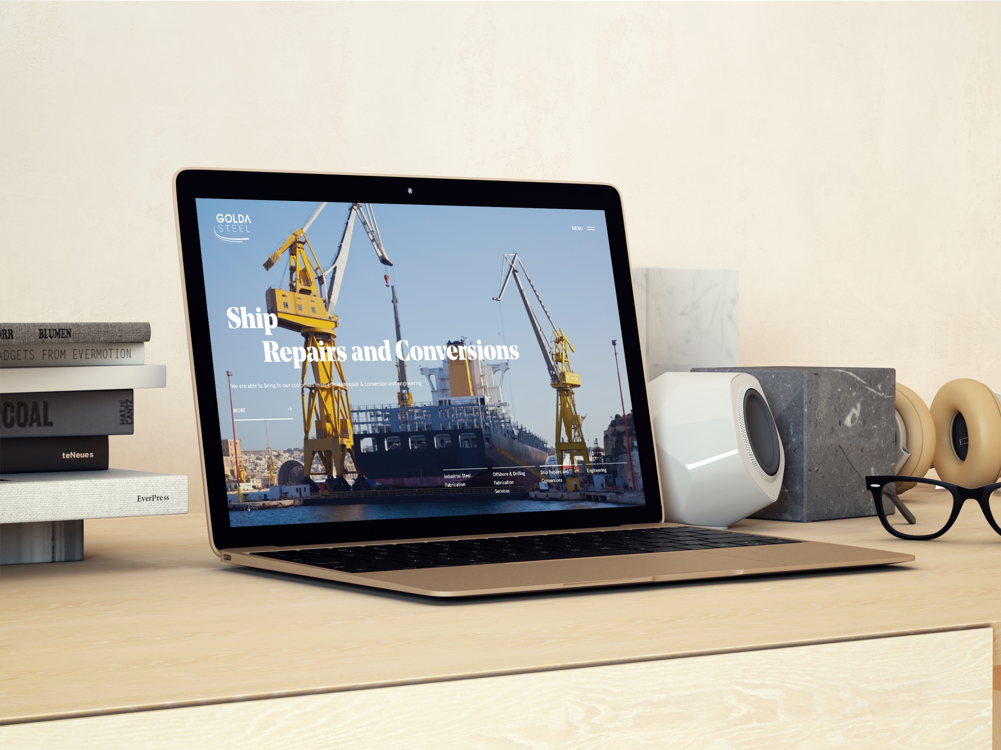 Golda Steel Web Sitesi