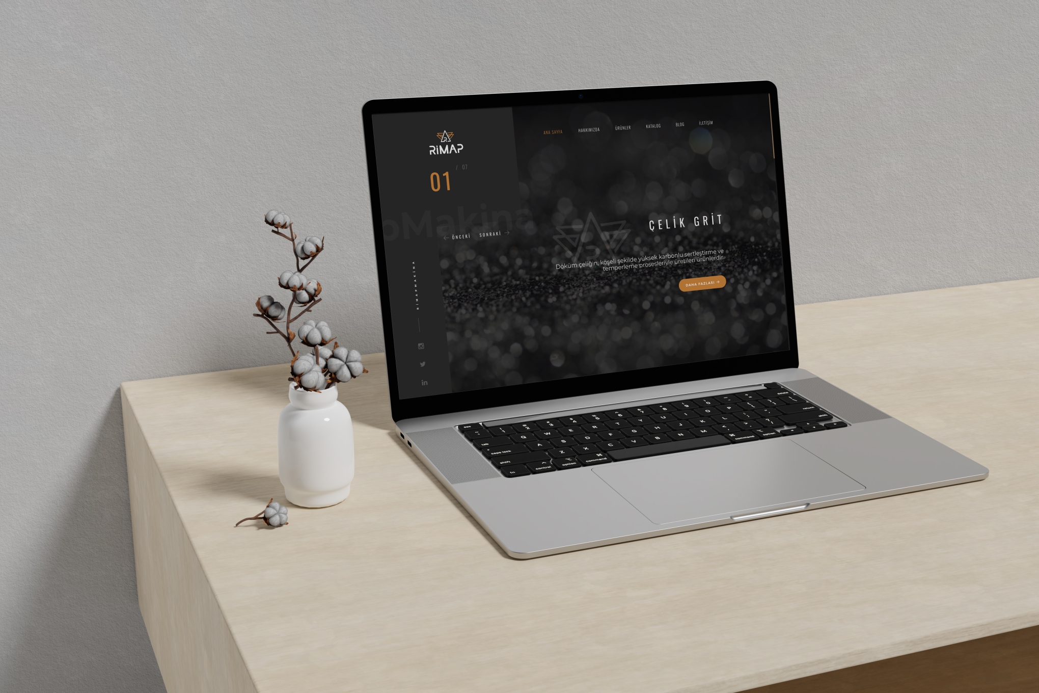 Rimap Makina Web Sitesi