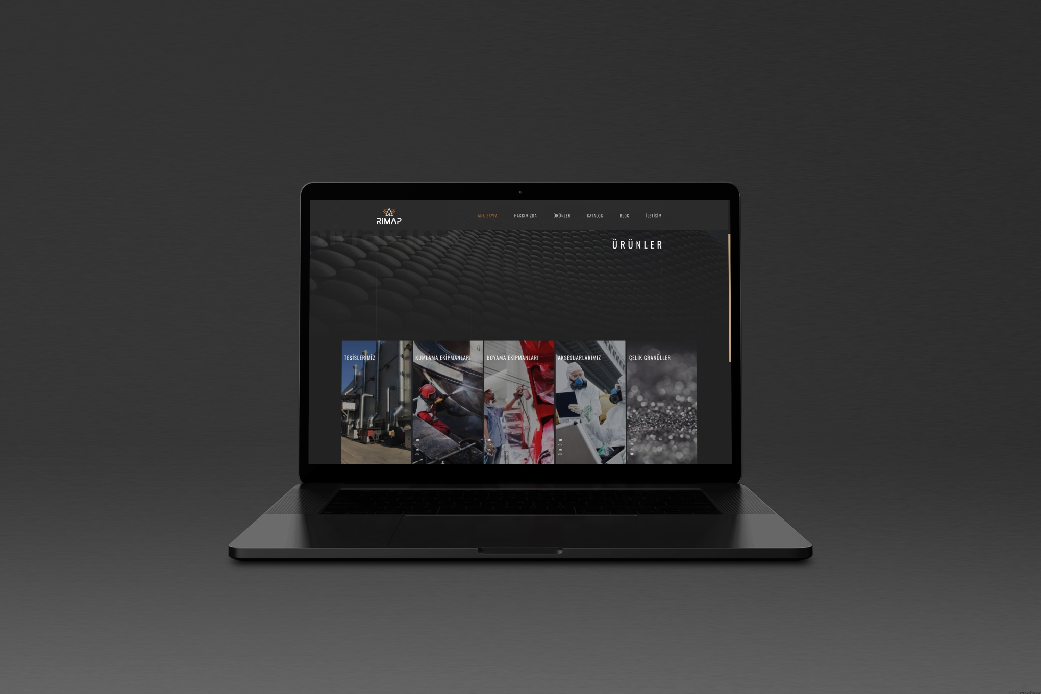 Rimap Makina Web Sitesi