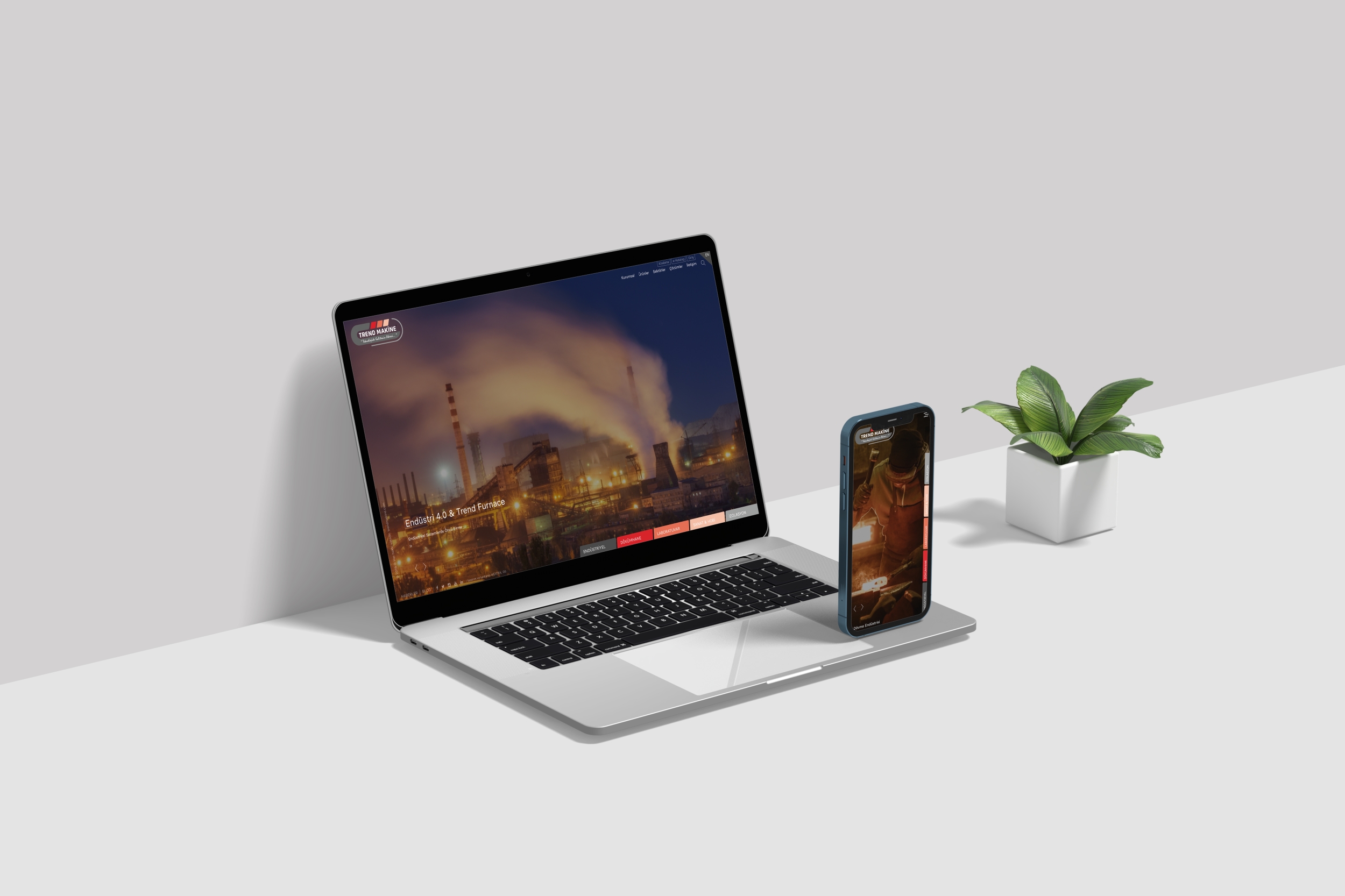 Trend Makine Web Sitesi