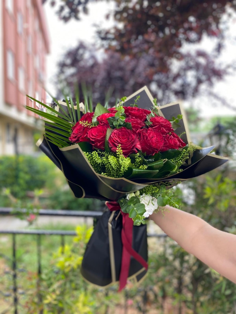 Kırmızı Gül Buketi