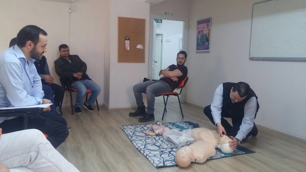 6-7 Nisan Genel Katılıma Açık İlkyardım Eğitiminden Kareler