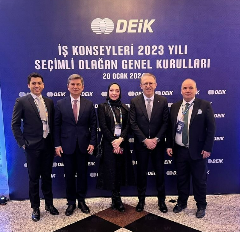 DEİK İş Konseyleri 2023 Yılı Seçimli Olağan Genel Kurulları ve Ticari Diploması Ödülleri Töreni Gerçekleşti
