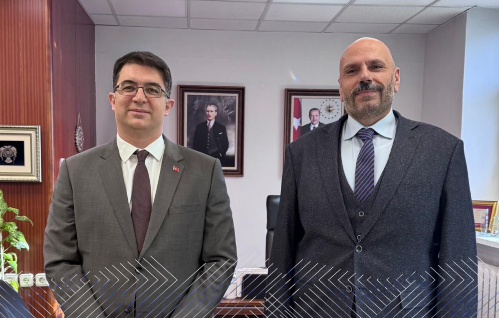 Logitrans İş Geliştirme Direktörü Atilla Burak Tunç’un Minsk’te Büyükelçi Cem Işık ile görüşmesi.